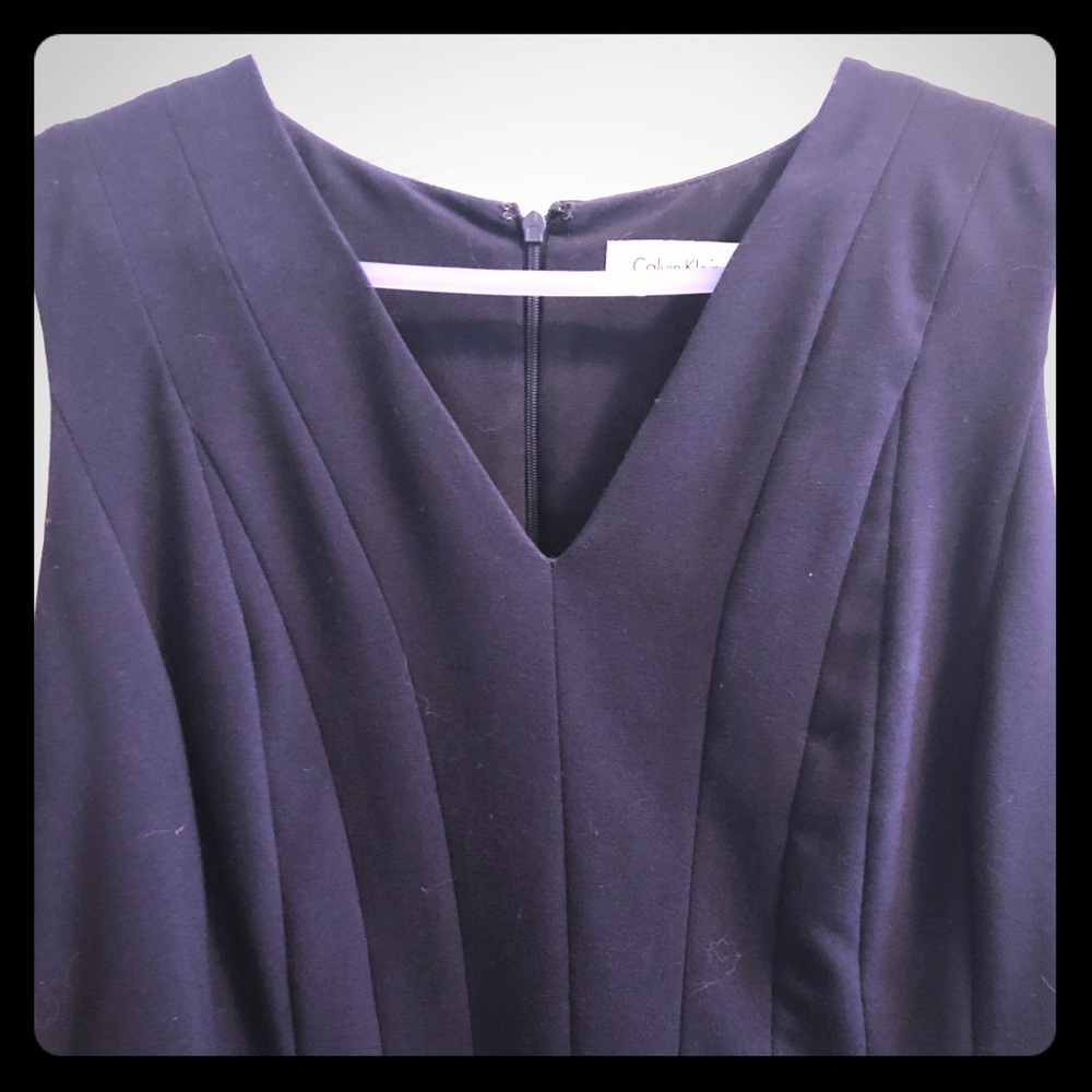 Calvin Klein blue business dress. Size 10.